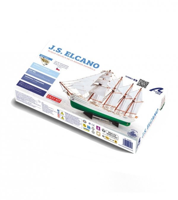 ARTESANIA LATINA 22260 Training Ship Juan Sebastián Elcano &amp; Esmeralda - 1:250
