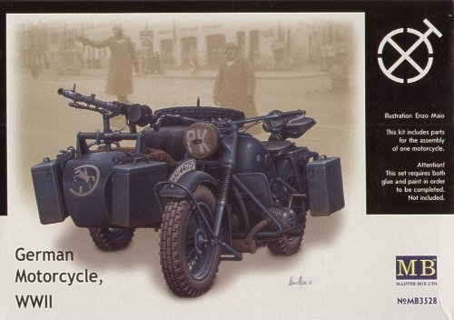 Master Box 3528 German Motocycle WWII (1:35)