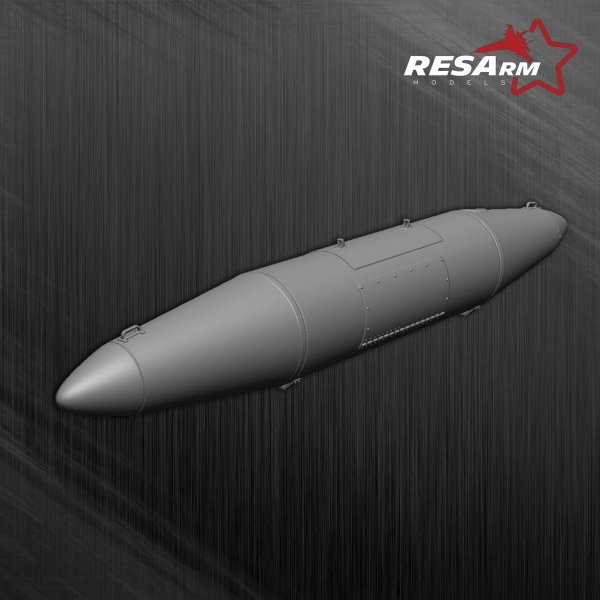 RESArm 48-01041 MXU-648 Travel Pod - Travel Capsule (3D resin printing) 1/48