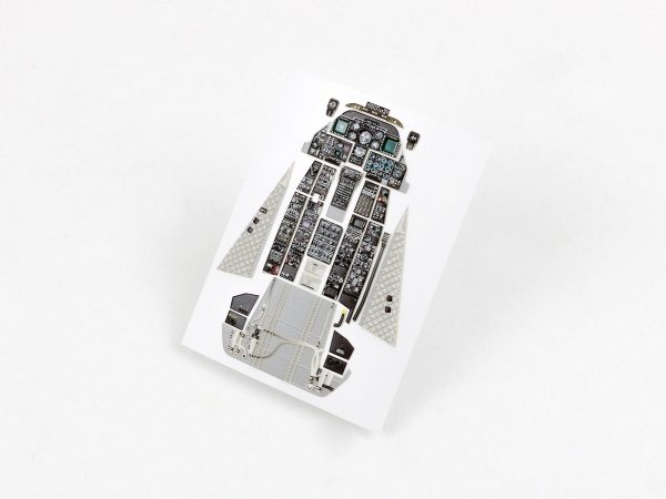 Red Fox Studio QS-32144  A-10C Thunderbolt II Updated full interior for Trumpeter 3D colored resin IP 1/32