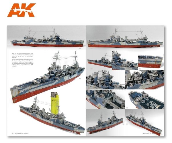 AK Interactive AK895 MODELLING FULL AHEAD 2 NEW ORLEANS CLASS (English)