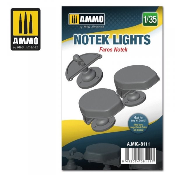 Ammo of Mig 8111 Notek Lights 1/35