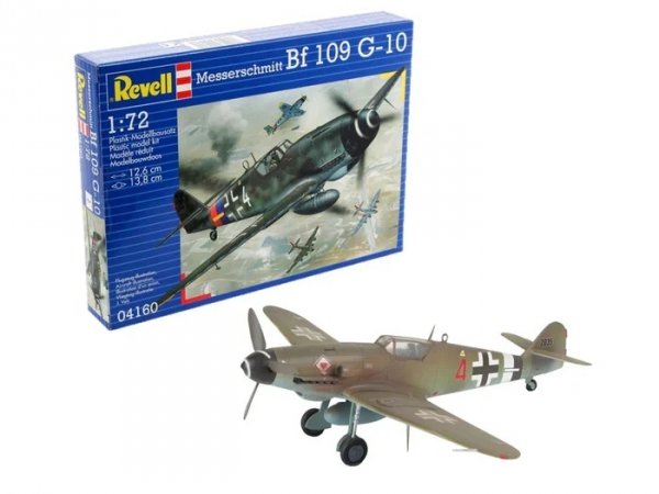 Revell 74160 Starter Kit Messerschmitt Bf 109 G-10 1/72