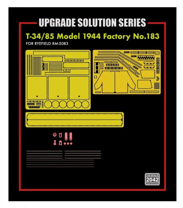 Rye Field Model 2042 Upgrade set for 5083 T-34/85 Model 1944 1/35