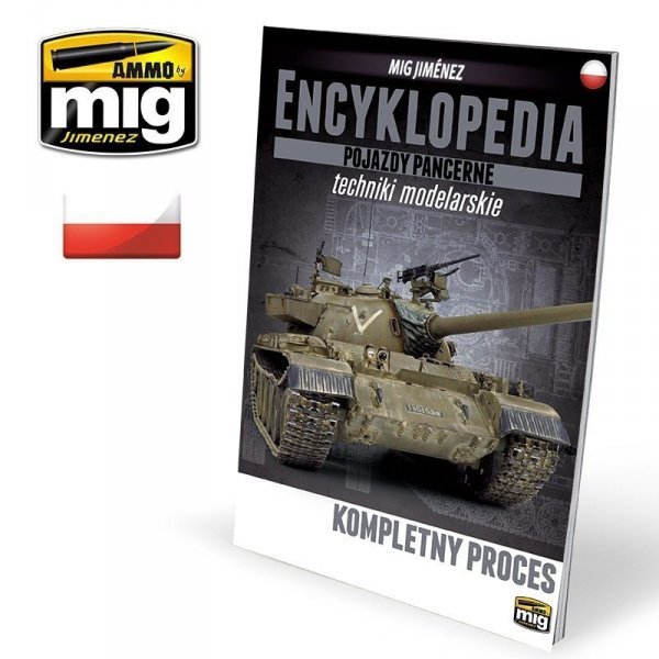 Ammo of Mig Jimenez 6199 Encyklopedia Technik Modelarskich - Pojazdy Pancerne (język polski) - Komplet 6 tomów plus twarda obwoluta