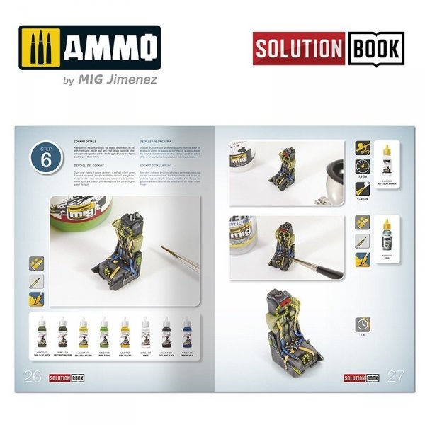 Ammo of Mig 6525 Solution Book. How to Paint Italian NATO Aircraft