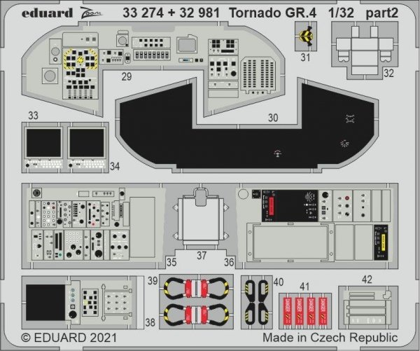 Eduard 33274 Tornado GR.4 for ITALERI 1/32