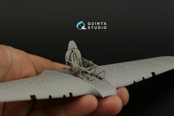 Quinta Studio QD48410 Hurricane family 3D-Printed &amp; coloured Interior on decal paper (Arma Hobby) 1/48