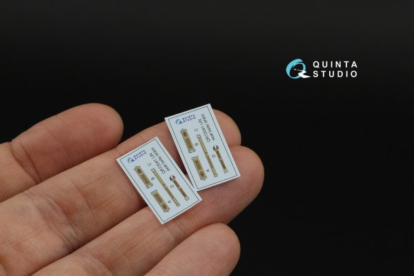 Quinta Studio QR72041 WWII Imperial Japanese Navy seat belts (for 2 seats) (All kits) 1/72