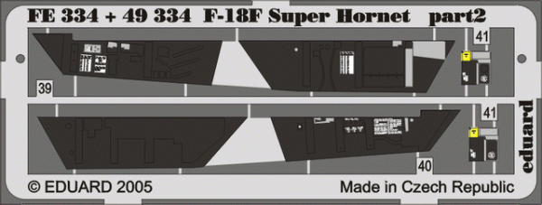 Eduard 49334 F/ A-18F interior 1/48 Hasegawa