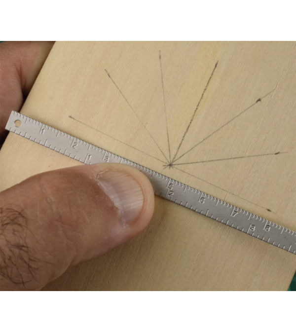 ARTESANIA LATINA 27325 Zestaw linijek i kątomierzy