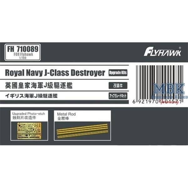 FlyHawk Model FH710089 PE Sheet Upgrade Kits for Royal Navy J-Class (FH) 1/700