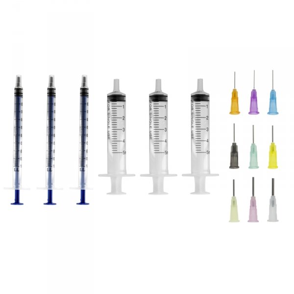 Modelcraft POL1015 15pc Syringe &amp; Applicator Set