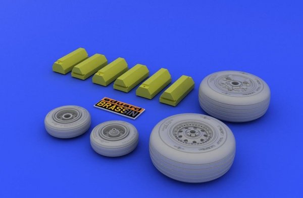 Eduard 648015 F-4J/ S wheels 1/48 (Hasegawa)