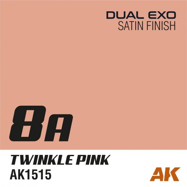 AK Interactive AK1515 DUAL EXO 8A – TWINKLE PINK 60ml