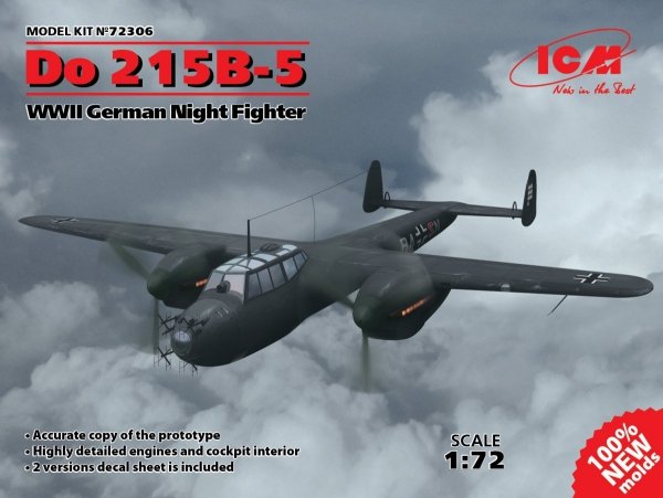 ICM 72306 Do 215B-5 WWII German Night Fighter 1/72