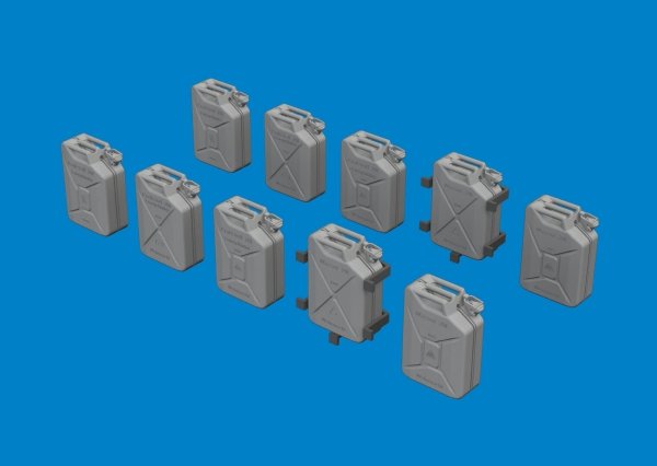 Eduard 635040 WWII German Jerry Cans PRINT 1/35