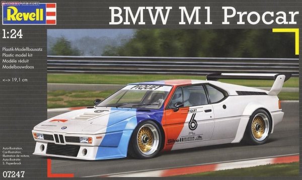 Revell 07247 BMW M1 Procar (1:24)