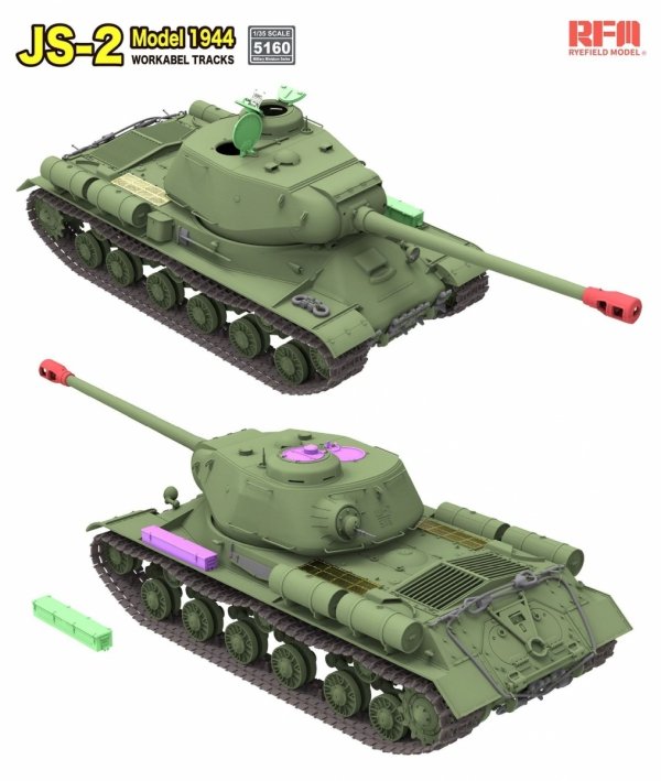 Rye Field Model 5160 JS-2 with Upgrades Announced 1/35