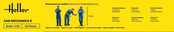 Heller 82756 Car Mechanics II 1/24