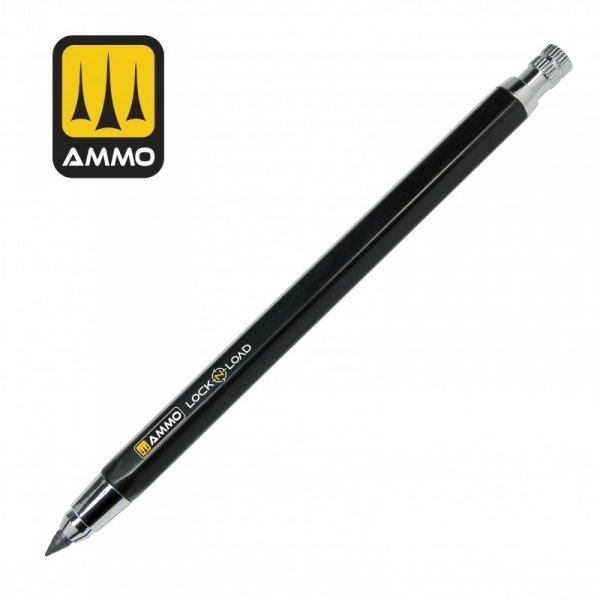 AMMO of Mig Jimenez 8349 Lock 'N Load - Weathering Rechargable Technical Pencil