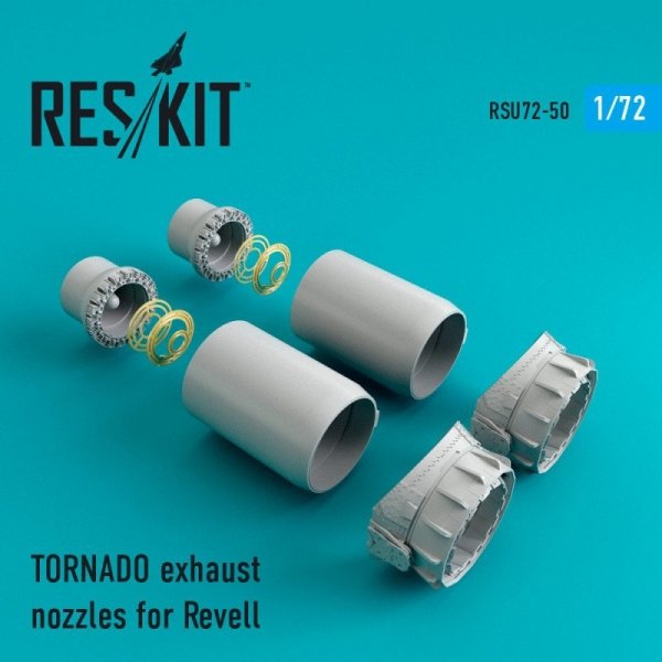 RESKIT RSU72-0050 Tornado exhaust nozzles for Revell 1/72