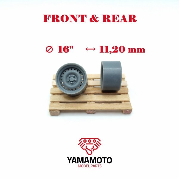 Yamamoto YMPRIM11 Wide Steelies / Szeroka Stal 16&quot; 1/24
