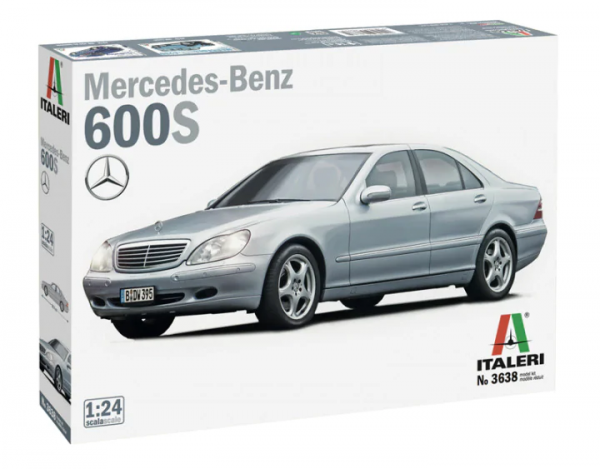 Italeri 3638 Mercedes Benz 600S 1/24