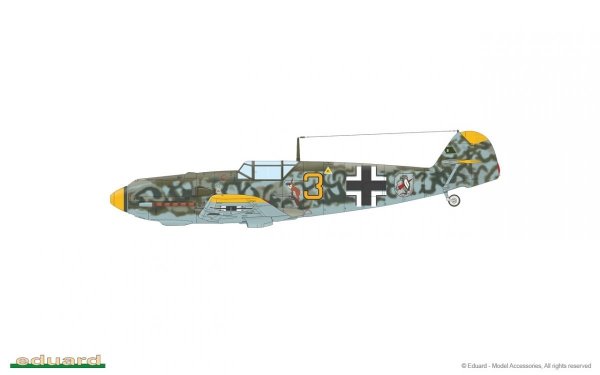 Eduard 7032 Bf 109E-3 ProfiPACK edition 1/72