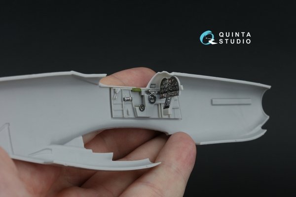 Quinta Studio QD48496 F-82E Twin Mustang 3D-Printed coloured Interior on decal paper (Modelsvit) 1/48