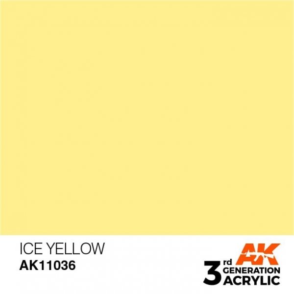AK Interactive AK11036 Ice Yellow 17ml