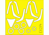 Eduard EX274 F-16CN Block 30/32 1/48 TAMIYA