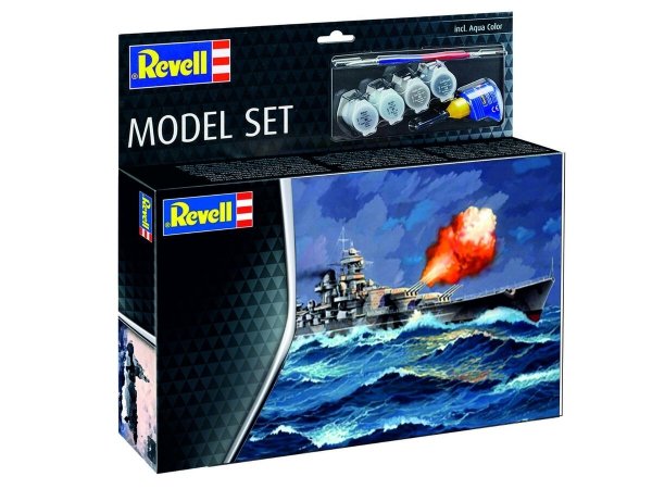 Revell 65181 Battleship Gneisenau - Model Set 1/1200