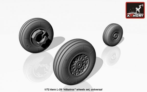 Armory Models AW72026 AERO L-39 Albatros wheels 1/72