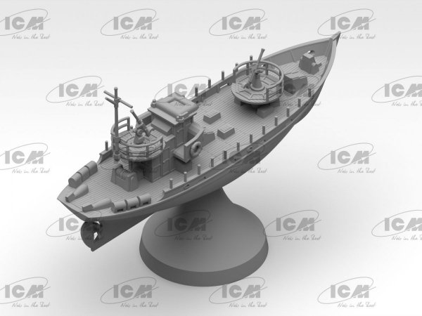 ICM S018 KFK Kriegsfischkutter WWII German multi-purpose boat 1/350
