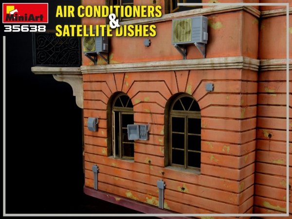 MiniArt 35638 Air Conditioners &amp; Satellite Dishes 1/35