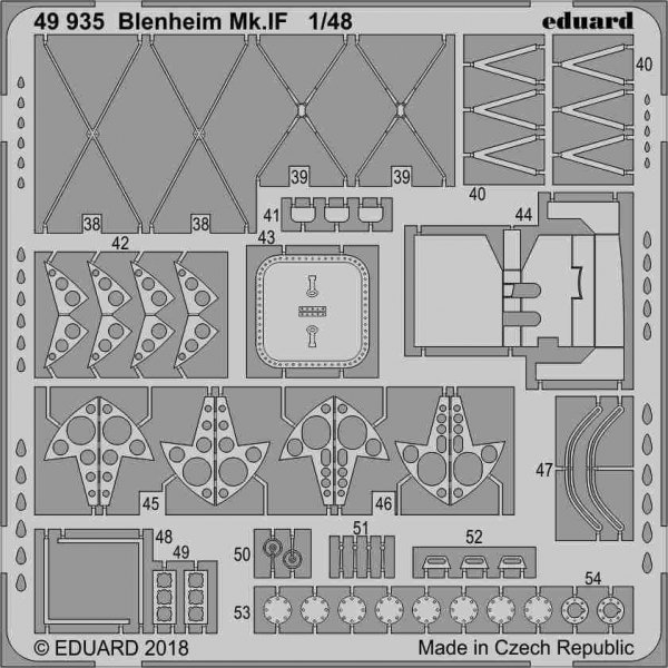 Eduard 49935 Blenheim Mk. IF AIRFIX 1/48