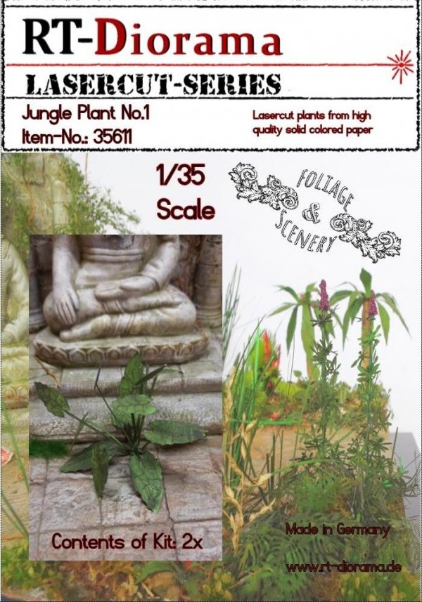 RT-Diorama 35611 Jungle Plant No.1 1/35