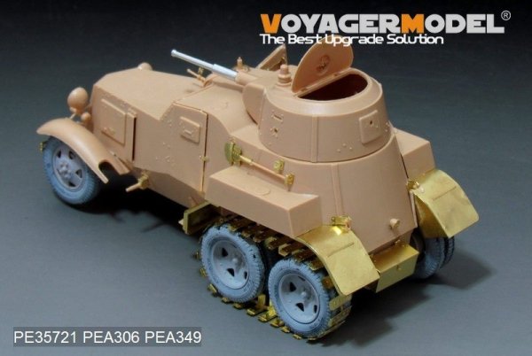 Voyager Model PE35721 WWII Soviet BA-10 Armored Vehicle Basic (For HobbyBoss 83840)1/35