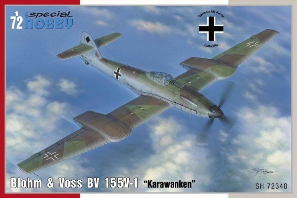 Special Hobby 72340 Blohm &amp; Voss BV 155V-1 1/72