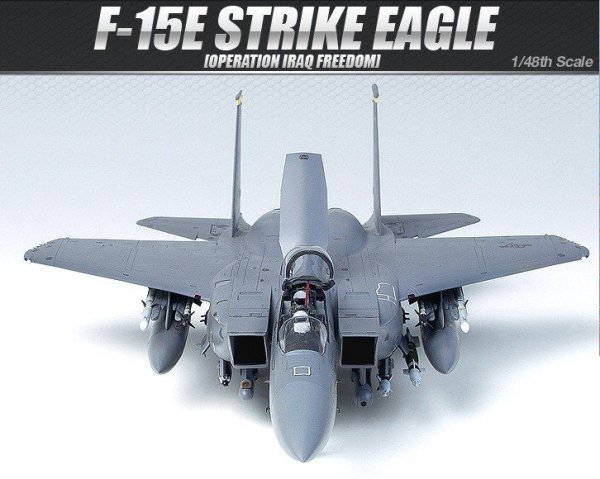 Academy 12215 F-15E STRIKE EAGLE (OPERATION IRAQ FREEDOM) (1:48)