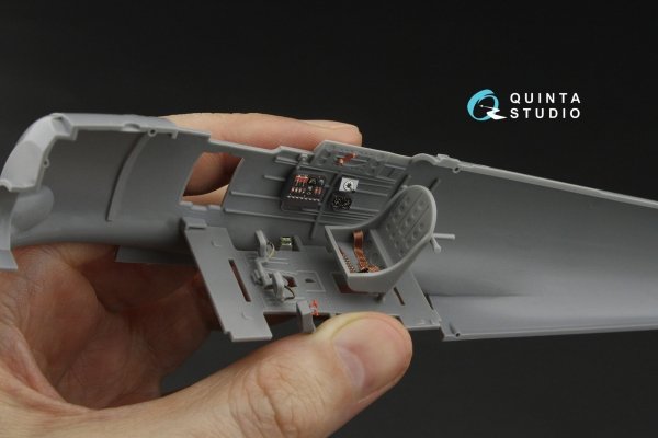 Quinta Studio QD32265 Nakajima Ki-44 Tojo 3D-Printed &amp; coloured Interior on decal paper ( Hasegawa )( Interior 3D Decal ) 1/32