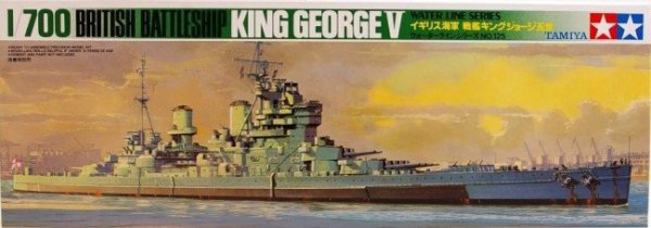Tamiya 77525 King George V (British) 1/700