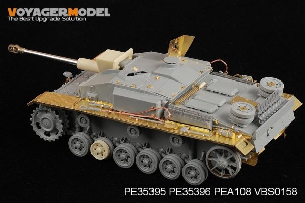 Voyager Model PE35396 WWII German StuG.III Ausf.F8 fenders For DRAGON 6644 1/35