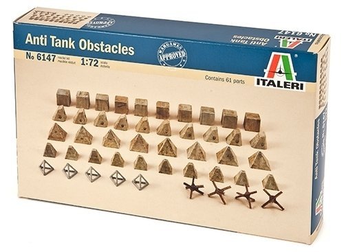 Italeri 6147 Anti-tank Obstacles 1/72