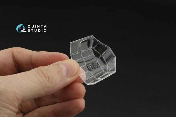 Quinta Studio QD48636 B-24D/B-24J Liberator. Pilot's compartment. 3D-Printed &amp; coloured Interior on decal paper ( HobbyBoss ) 1/48