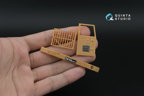 Quinta Studio QDS-35172 KrAZ-255B 3D-Printed &amp; coloured Interior on decal paper (HobbyBoss) (Small version) 1/35