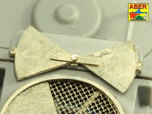 Aber 35G35 Grilles for Panther, Ausf.G; Jagdpanther, Ausf.G2 - Late Models for Takom 1/35