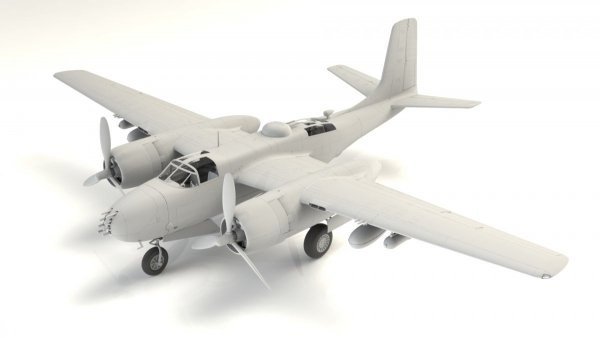 ICM 48285 A-26В Invader Pacific War Theater, WWII American Bomber 1/48