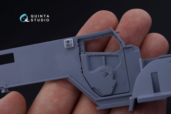Quinta Studio QD35022 KAMAZ K-4386 Typhoon VDV family 3D-Printed &amp; coloured Interior on decal paper (for RPG-model kit) 1/35